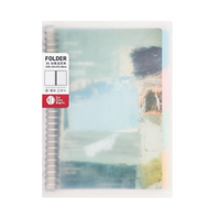 B5 Frosted Loose-Leaf Folder