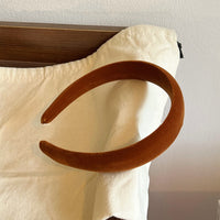 Pumpkin Velvet Headband