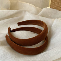 Pumpkin Velvet Headband