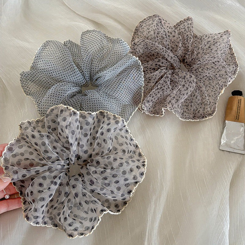 Purfle Sheer Scrunchie
