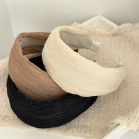 Solid Crinkle Headband