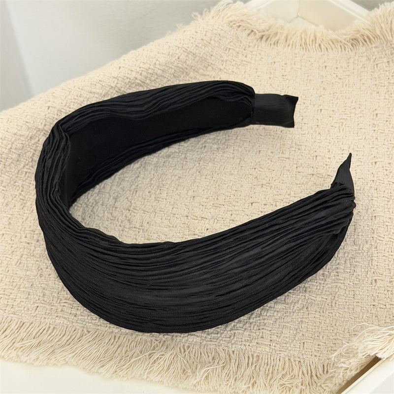 Solid Crinkle Headband