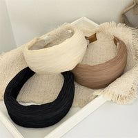 Solid Crinkle Headband