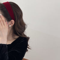 Classic Velvet Wide Headband