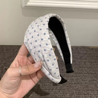 Star Polka Dots Wide Headband