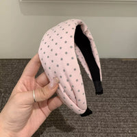 Star Polka Dots Wide Headband