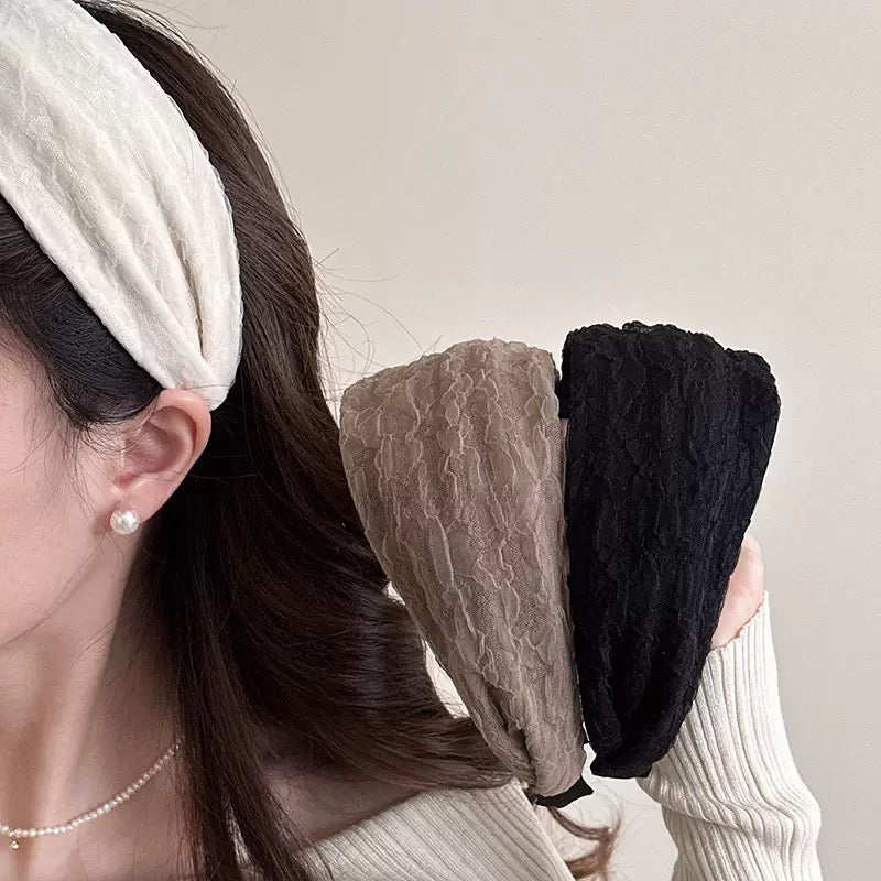 Chiffon Wide Headband