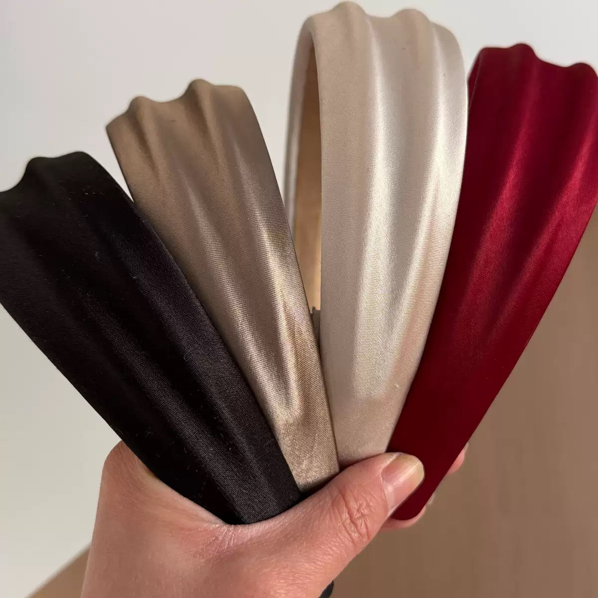 Silky Satin Wide Headband