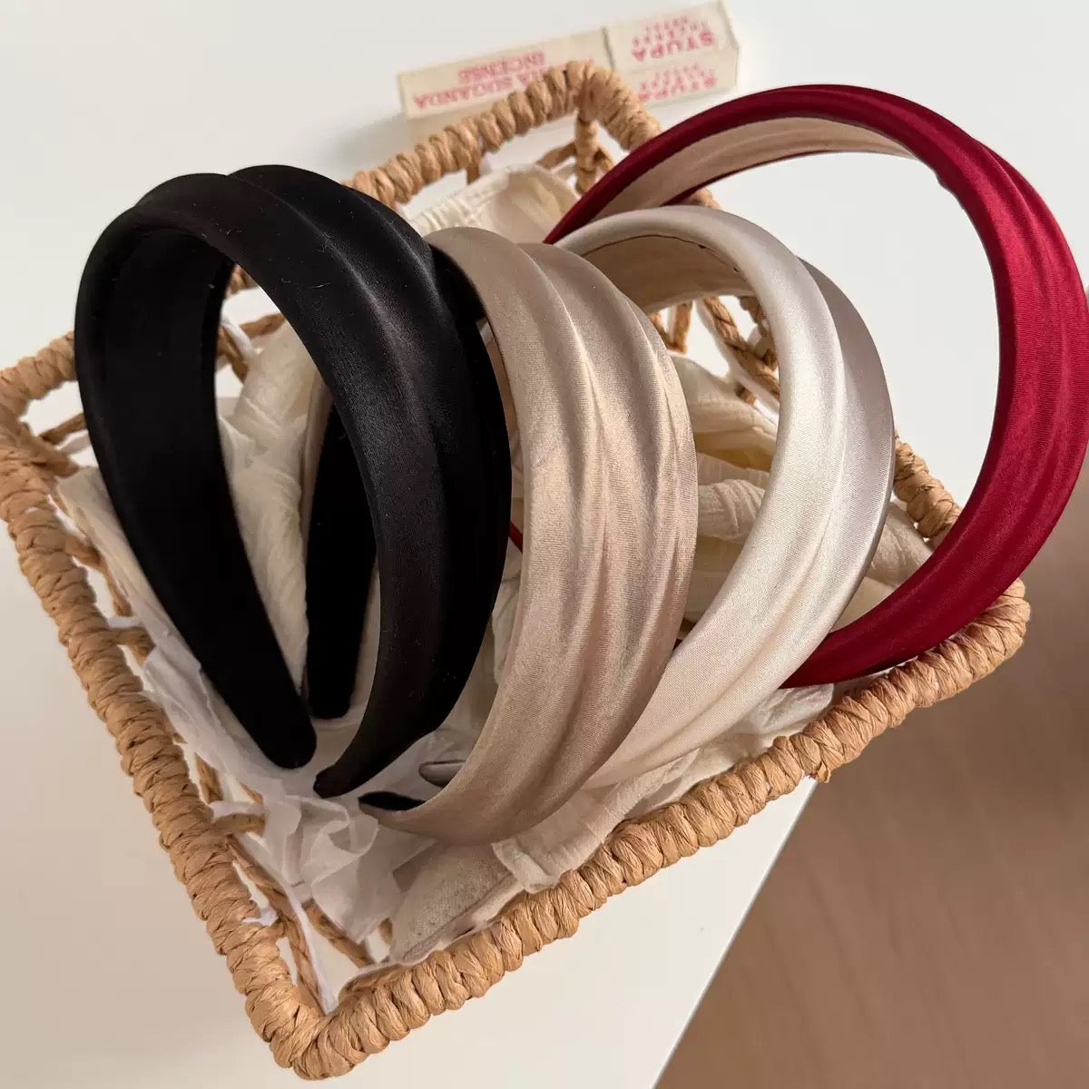 Silky Satin Wide Headband