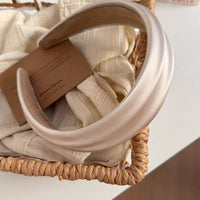 Silky Satin Wide Headband