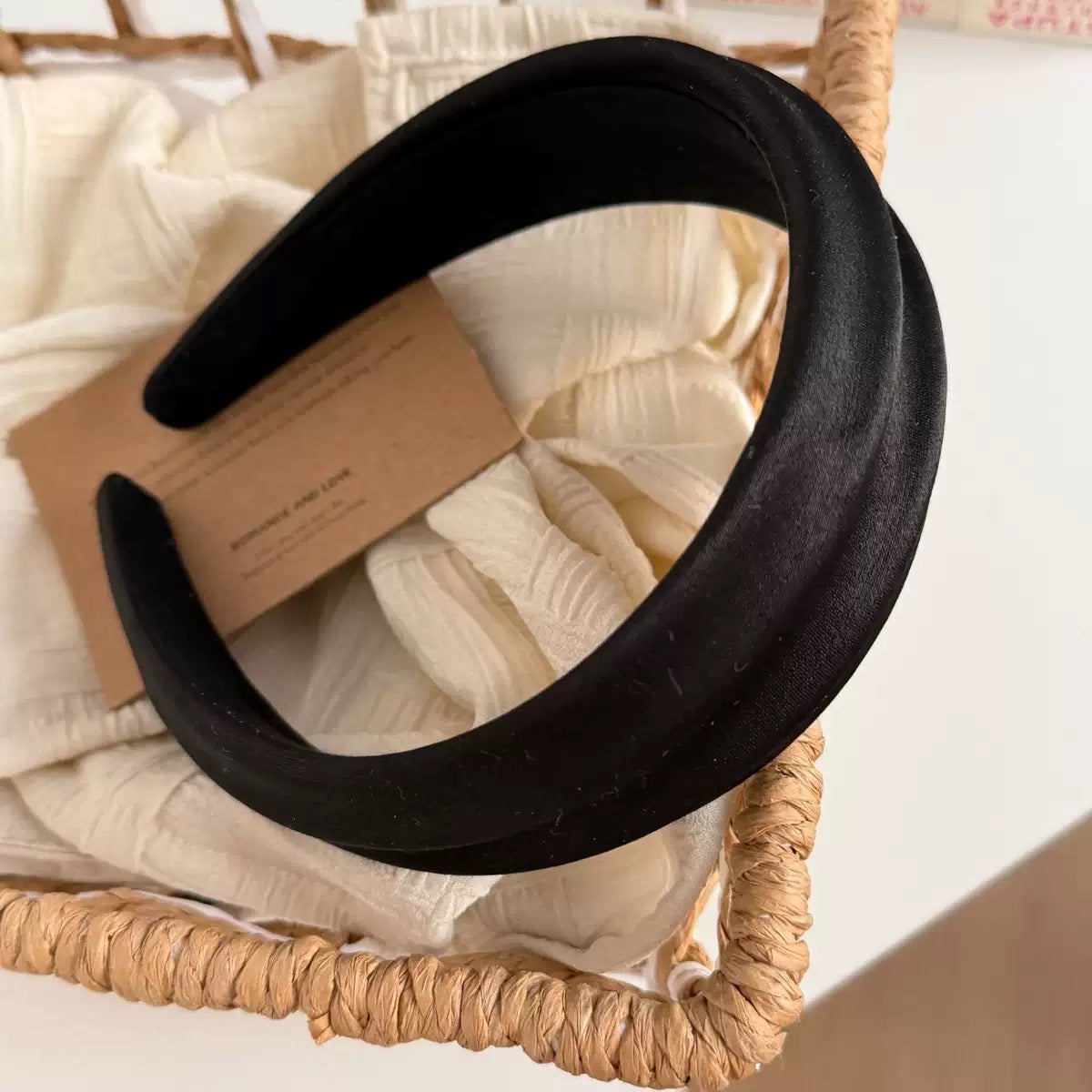 Silky Satin Wide Headband