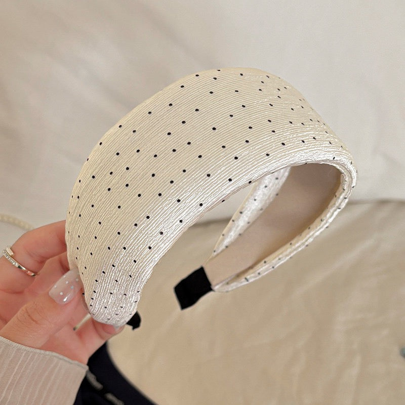 Crinkle Polka Dots Headband