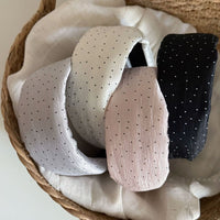 Crinkle Polka Dots Headband