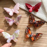 Butterfly Acetate Alligator Clip