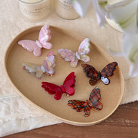 Butterfly Acetate Alligator Clip