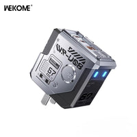 WEKOME WP-U08 Navigator Series 67W USB-A+C+C GaN Charger