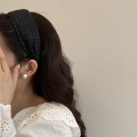 Crinkle Polka Dots Headband