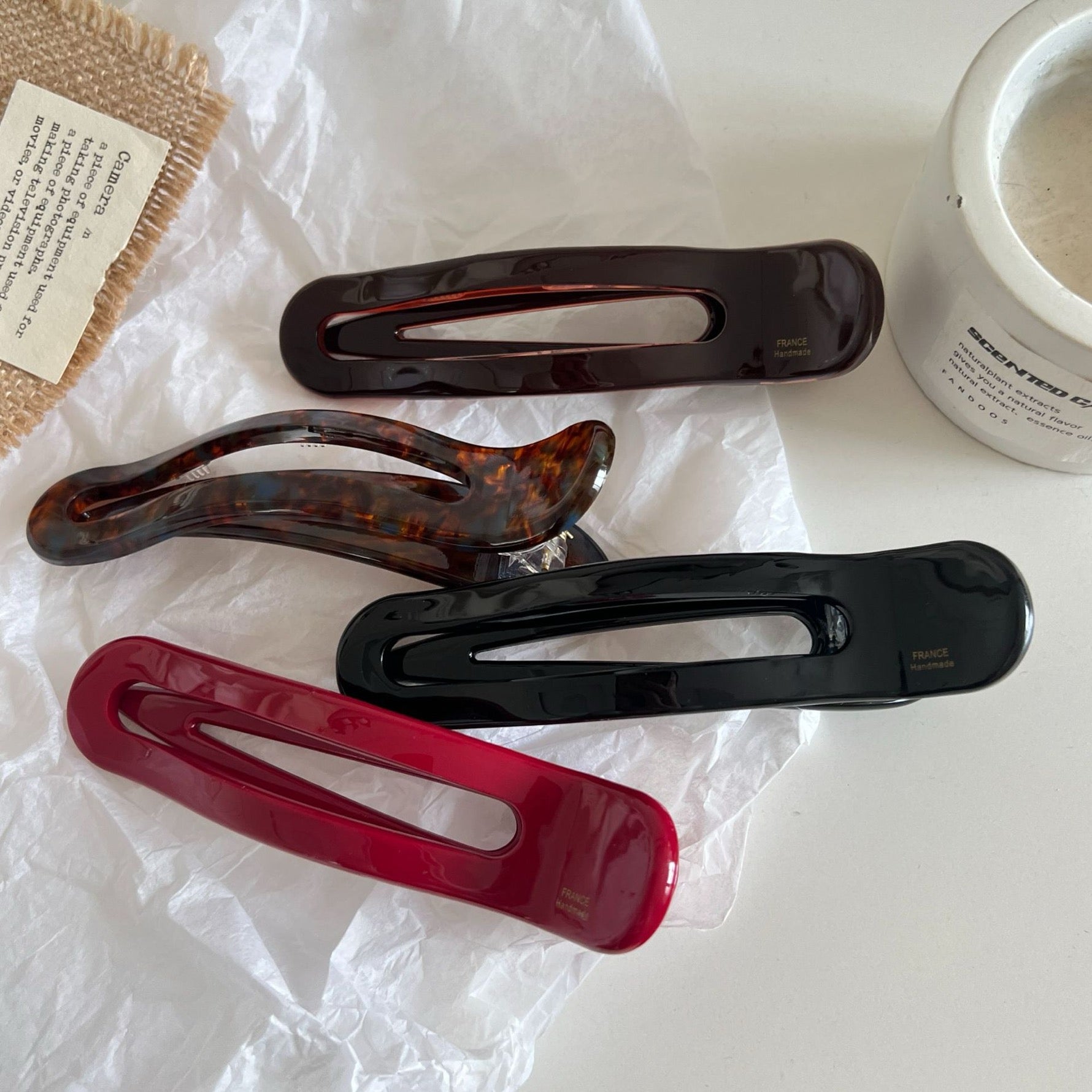 Acetate Duckbill Clip