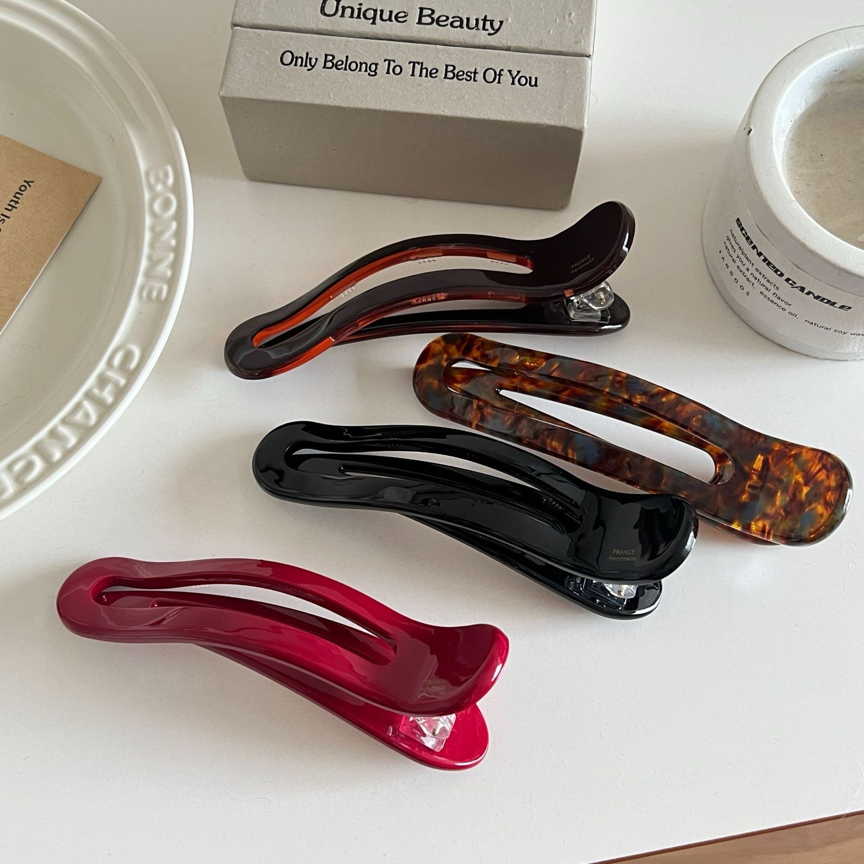 Acetate Duckbill Clip