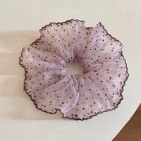 Lilac Sheer Scrunchie