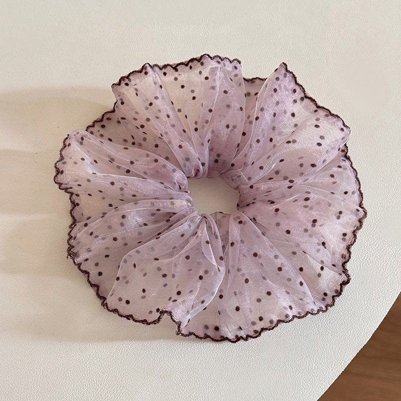 Lilac Sheer Scrunchie
