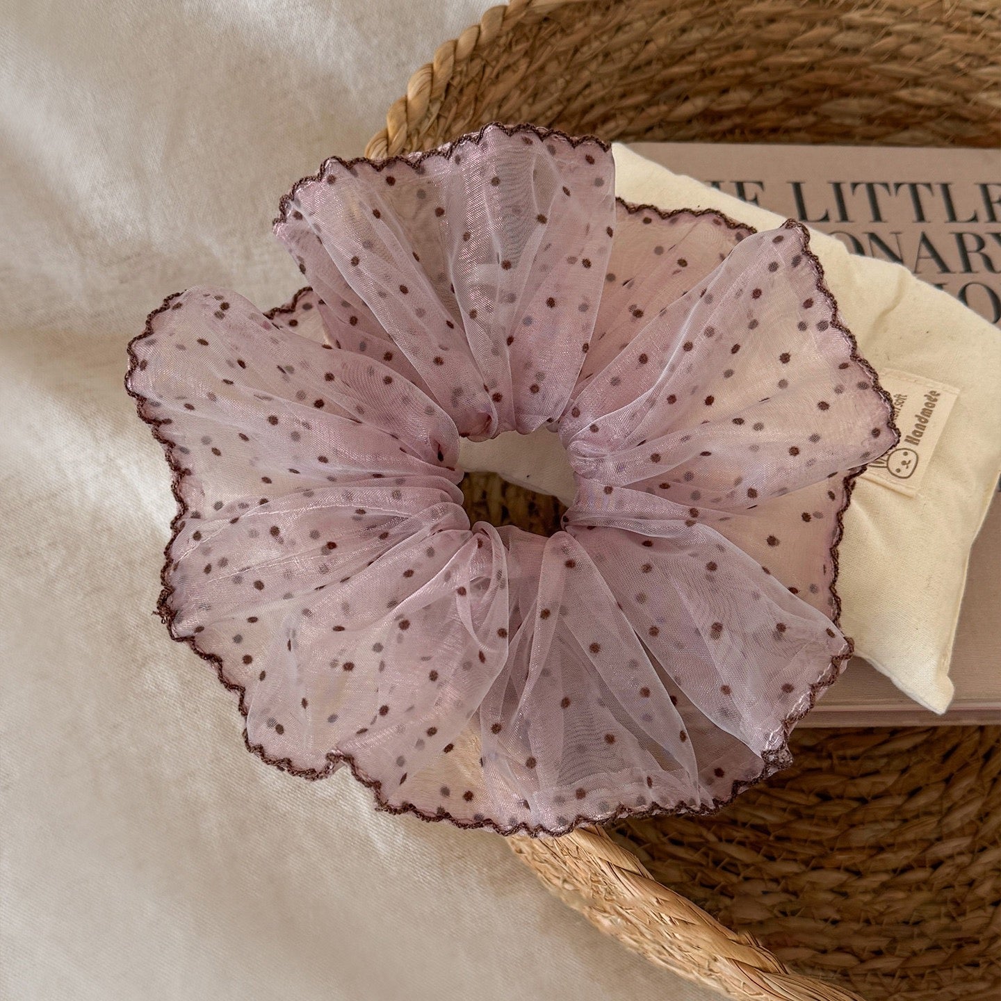 Lilac Sheer Scrunchie