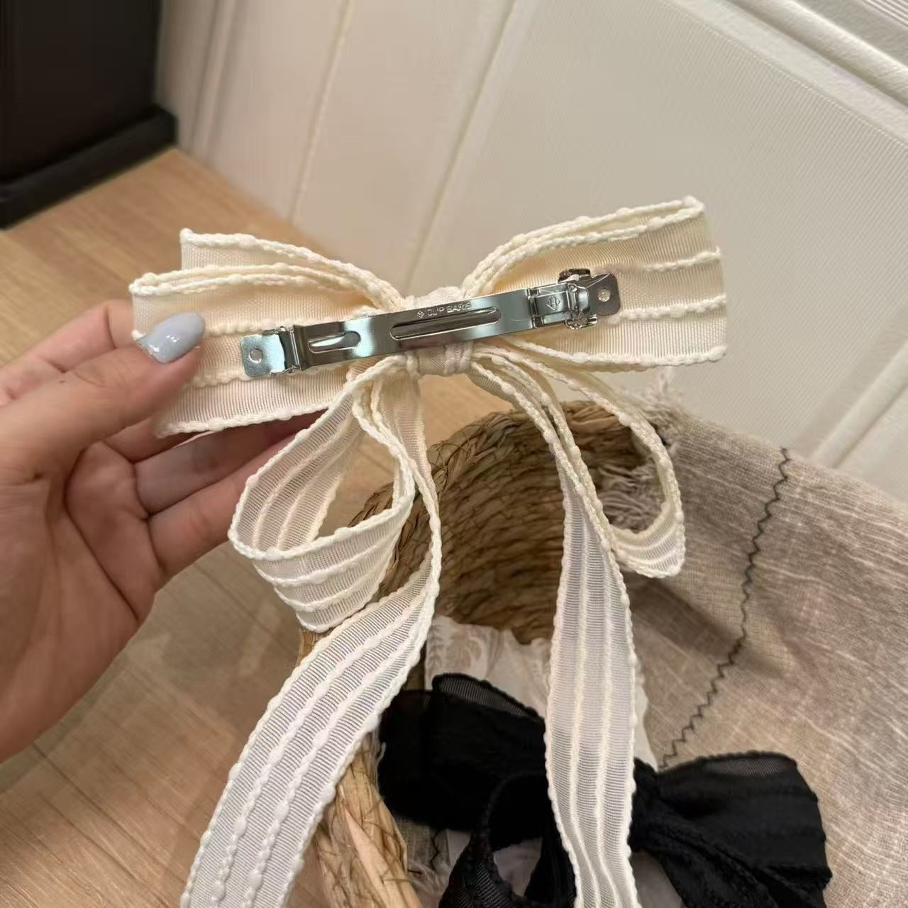 Ribbon Bowknot Barrette