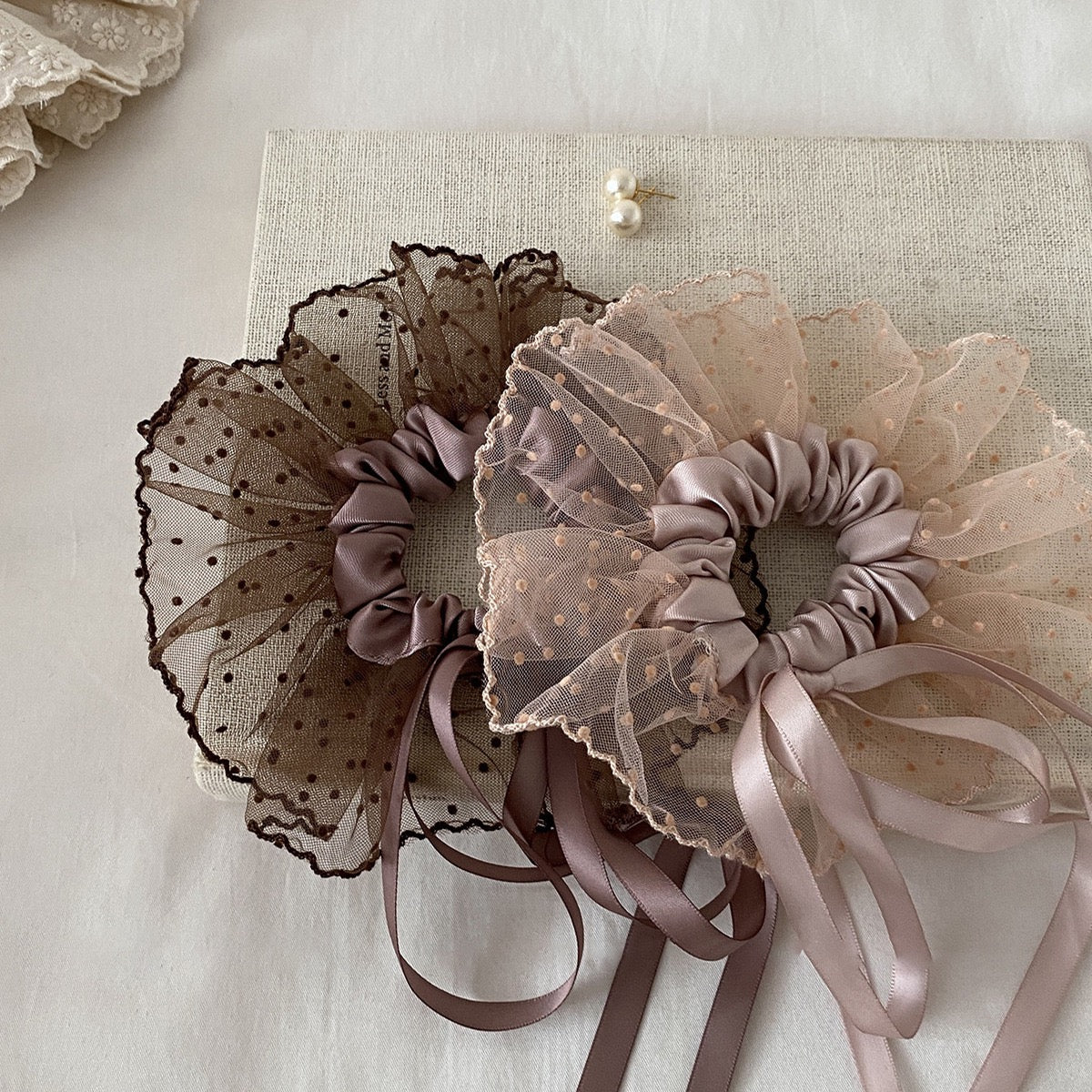 Balletcore Sheer Scrunchie