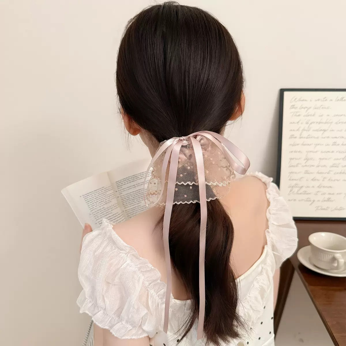 Balletcore Sheer Scrunchie