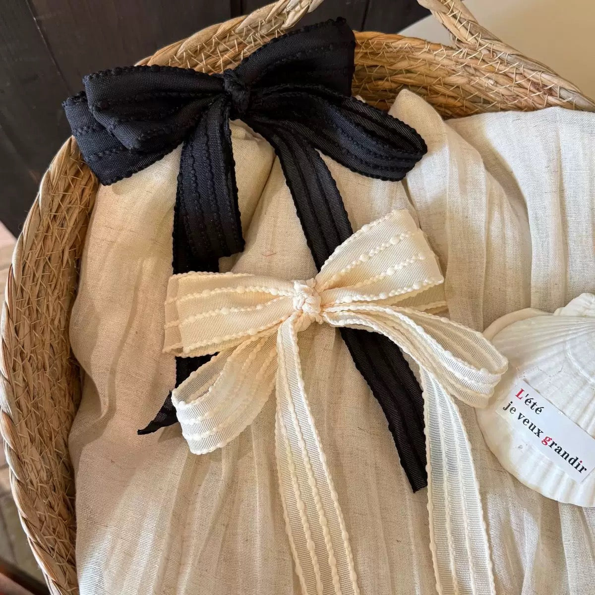 Ribbon Bowknot Barrette