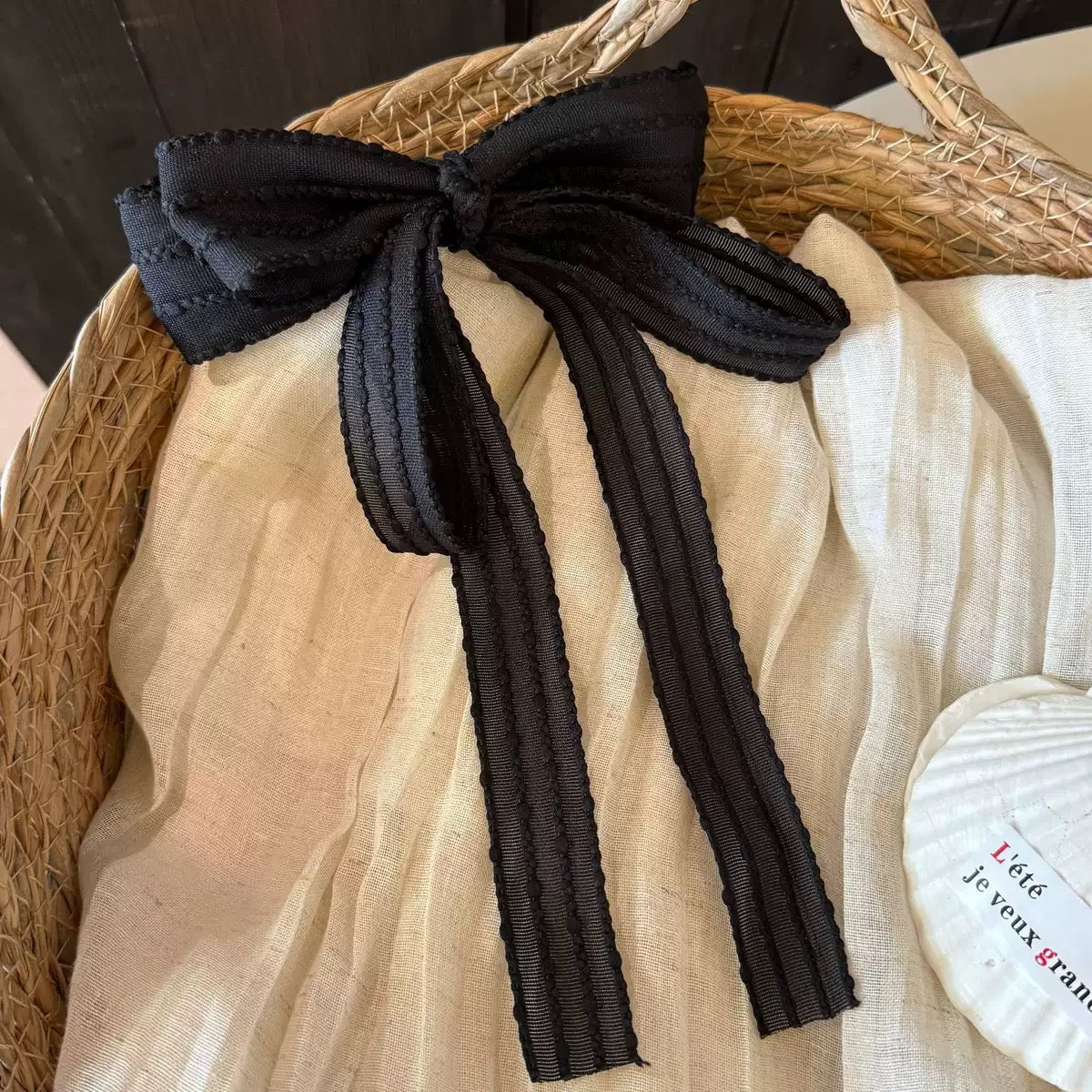 Ribbon Bowknot Barrette