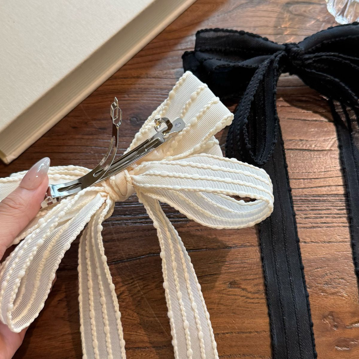 Ribbon Bowknot Barrette