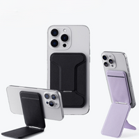 Magnetic Card Holder with Sleeve Stand