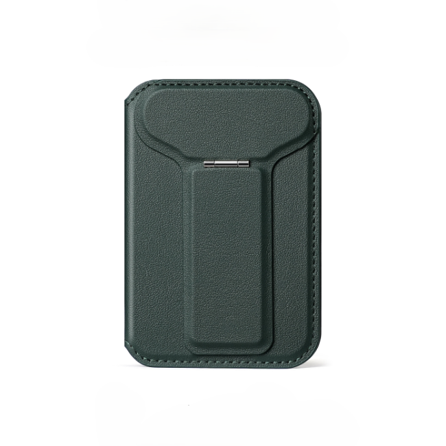 Magnetic Card Holder with Flip Dual Stand
