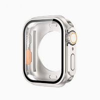 360 Full Cover Tempered Glass Protective Case for Apple Watch