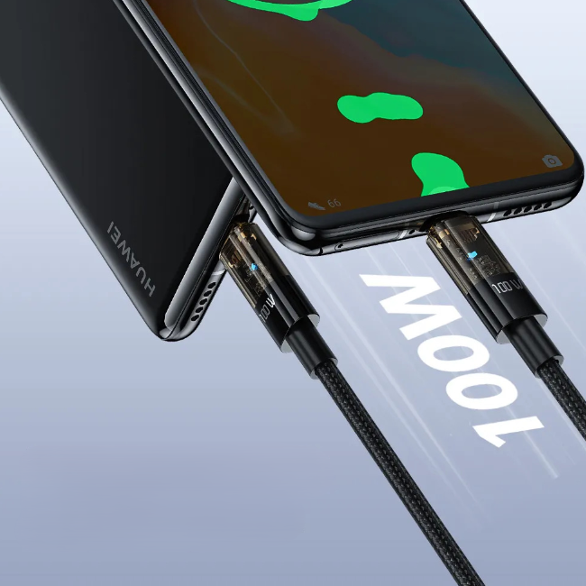 Fast Charging Auto Power Off Data Cable Type C