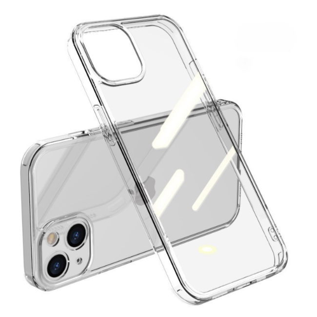 Transparent Glass Case for iPhone