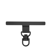 Ultra Thin 0.3mm 360° Rotatable Stainless Steel Lanyard Tether Tab