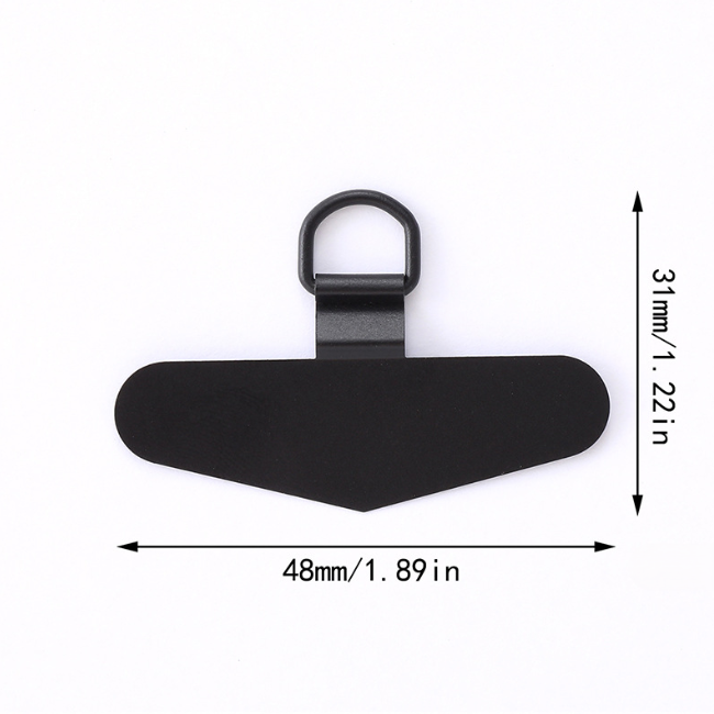 0.65mm Stainless Steel Lanyard Tether Tab