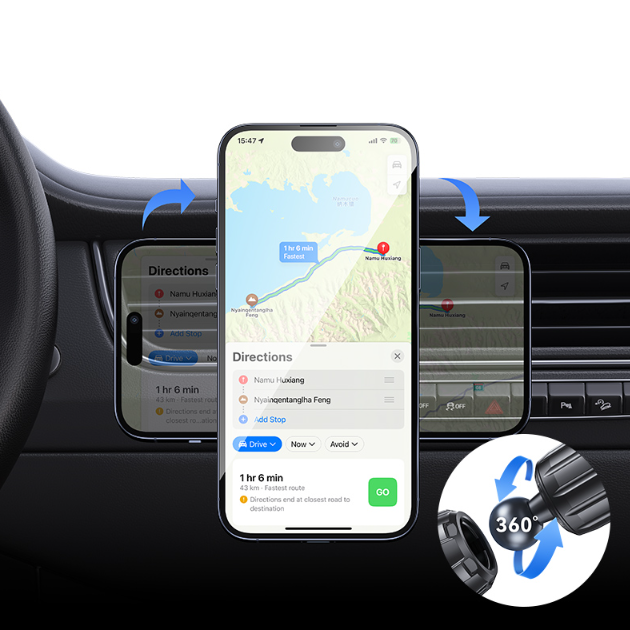 USAMS US-ZJ075 Magnetic Car Phone Holder