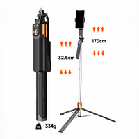 Live Broadcast Selfie Stick Tripod