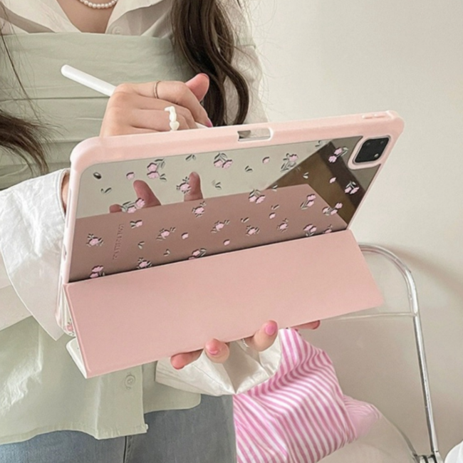 Y-Fold Acrylic Protective Case for iPad