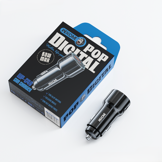 WEKOME WP-C49 A+C 63W Fast Car Charger