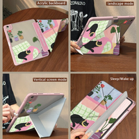 Y-Fold Acrylic Protective Case for iPad