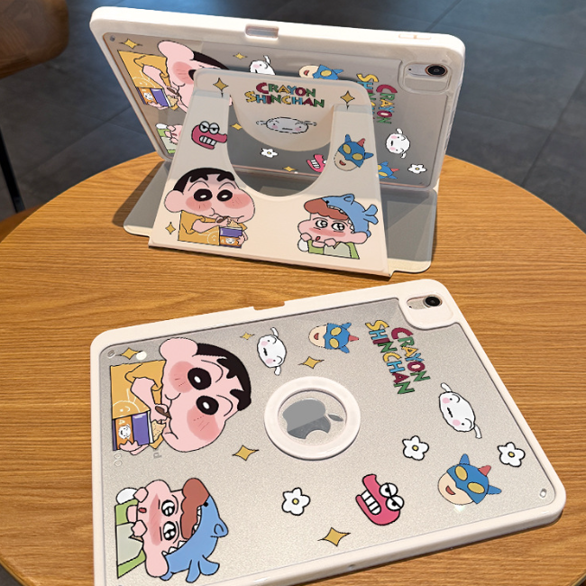 720° Rotating Acrylic Protective Magnetic Case for iPad