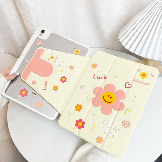720° Rotating Acrylic Protective Case for iPad