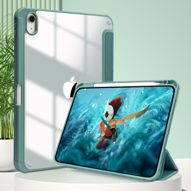 Tri-Fold Acrylic Protective Case for iPad