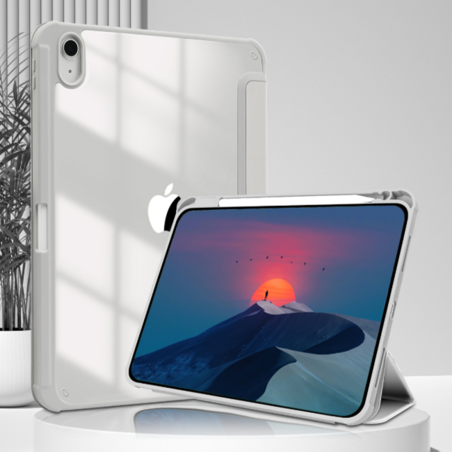 Tri-Fold Acrylic Protective Case for iPad