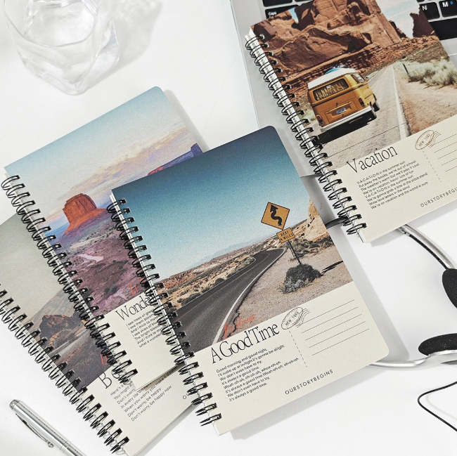 A5 Spiral Notebook