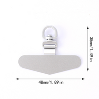 0.65mm 360° Rotatable Stainless Steel Lanyard Tether Tab